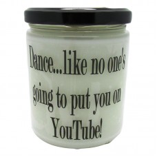 StarHollowCandleCo Dance, Like No One's Going To Put You on Youtube Cinnamon Bun Jar SHCC1309